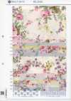RU2530 RURU BOUQUET Rose Wreath Print Loomstate (Roll)