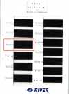 RA-2002 Acrylic Black Series Burberry Woven Tape