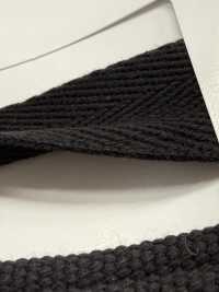 RA-2006 Acrylic Black Series Single-Ridge Half-Woven Tape[Ribbons, Tapes, And Cords] RIVER Additional Images