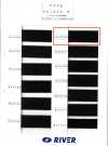RA-2006 Acrylic Black Series Single-Peak Half-Woven Tape