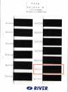 RA-2011 Acrylic Black Series Burberry Weave Tape
