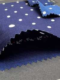 CF-IDGPT3 Cotton Linen Indigo Discharge[Textile / Fabric] HOKKOH Additional Images