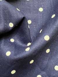 CF-IDGPT3 Cotton Linen Indigo Discharge[Textile / Fabric] HOKKOH Additional Images