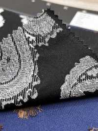 5-1410-1 Cut Jacquard Paisley[Textile / Fabric] HOKKOH Additional Images