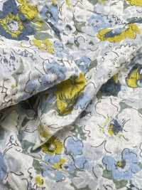 5026-1335-1 80 Lawn Miracle Wave Medium Flower[Textile / Fabric] HOKKOH Additional Images