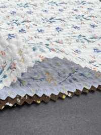 5026-1375-1 80 Lawn Miracle Wave Small Flower Stripe[Textile / Fabric] HOKKOH Additional Images