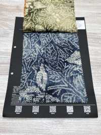 5026-1375-5 80 Lawn Miracle Wave Shibori Harmony Floral[Textile / Fabric] HOKKOH Additional Images