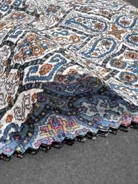 5026-1375-6 80 Lawn Miracle Wave Paisley[Textile / Fabric] HOKKOH Additional Images