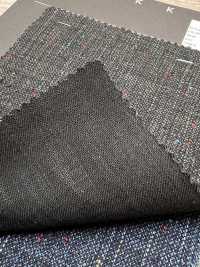5027-300-1 Slub Cloth Vintage Nep Discharge[Textile / Fabric] HOKKOH Additional Images