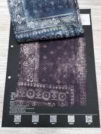 5-SILK-PT2-1 14-Momme Silk Twill Bandana Patchwork[Textile / Fabric] HOKKOH Additional Images