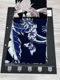 5026-350-1 Vintage Filament Rayon Pine Leaf[Textile / Fabric] HOKKOH Additional Images