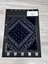 5026-310-1 Bandana Cross-Off Brace Clip, Multicolor Bandana Pattern[Textile / Fabric] HOKKOH Additional Images