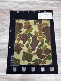 OGC0109HTR Nep Herringbone Hunter Camo River PT[Textile / Fabric] HOKKOH Additional Images