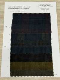 HK1300BW Honeycomb Wale, Sumi Ink Coating, OW[Textile / Fabric] KOYAMA Additional Images