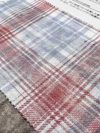 35538 21 Single - Ply Cotton Twill Shaky Tartan Check[Textile / Fabric] SUNWELL Additional Images