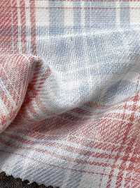 35538 21 Single - Ply Cotton Twill Shaky Tartan Check[Textile / Fabric] SUNWELL Additional Images