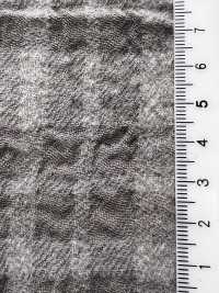 OFI2480 Cotton Wool Puckering Shadow Check[Textile / Fabric] Oharayaseni Additional Images