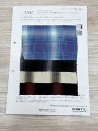 35547 Codot Organics® Strong-Twist Twill Ombre Check[Textile / Fabric] SUNWELL Additional Images