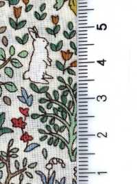 28127 60 Single-Yarn Lawn Forest Print[Textile / Fabric] SUNWELL Additional Images