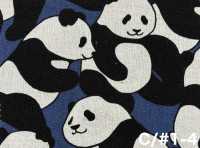 850617 Cotton Linen Canvas Panda World[Textile / Fabric] VANCET Additional Images