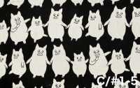 850618 Broadcloth Crazy Rabuta[Textile / Fabric] VANCET Additional Images