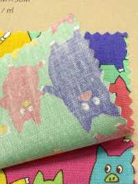 850618 Broadcloth Crazy Rabuta[Textile / Fabric] VANCET Additional Images