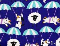 850619 Broadcloth Nakayoshi Parachute[Textile / Fabric] VANCET Additional Images