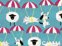 850619 Broadcloth Nakayoshi Parachute[Textile / Fabric] VANCET Additional Images