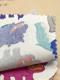 850620 Broadcloth Happy Hippo[Textile / Fabric] VANCET Additional Images