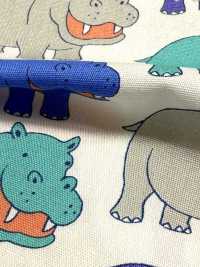 850620 Broadcloth Happy Hippo[Textile / Fabric] VANCET Additional Images