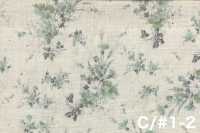 850621 Lawn Unbleached Cotton Rurudiroman Delicate Bloom[Textile / Fabric] VANCET Additional Images