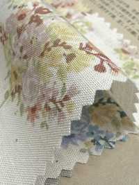 850622 Lawn Unbleached Cotton Rurudi Roman Floral Harmony[Textile / Fabric] VANCET Additional Images