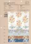 850622 Lawn Unbleached Cotton Rurudi Roman Floral Harmony