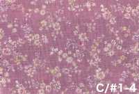 850623 Lawn Unbleached Cotton Luludi Roman Rose Nocturne[Textile / Fabric] VANCET Additional Images