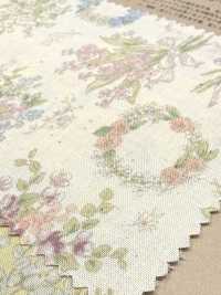 850624 Lawn Unbleached Cotton Luludi Roman Antique Bouquet[Textile / Fabric] VANCET Additional Images