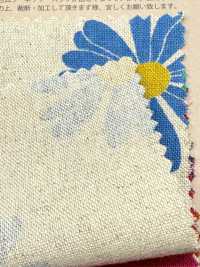 850625 Cotton Linen Canvas Daisy[Textile / Fabric] VANCET Additional Images