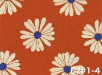 850625 Cotton Linen Canvas Daisy[Textile / Fabric] VANCET Additional Images
