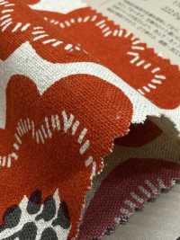 850626 Cotton Linen Canvas Flower Biscuit[Textile / Fabric] VANCET Additional Images
