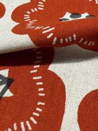 850626 Cotton Linen Canvas Flower Biscuit[Textile / Fabric] VANCET Additional Images