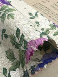 850627 Cotton Linen Canvas Anemone[Textile / Fabric] VANCET Additional Images