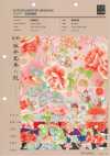 850628 Lawn Floral Gold Japanese Pattern, Peony, Chrysanthemum, Hollyhock And Drum