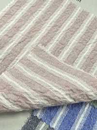 KS5200 Yarn-dyed Shirring (Stripe)[Textile / Fabric] KOYAMA Additional Images