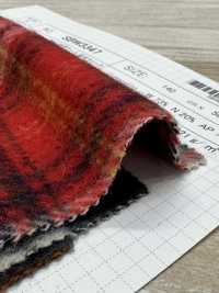 SBW3347 Alpaca-blend Wool Brushed Check[Textile / Fabric] SHIBAYA Additional Images