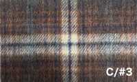 SBW3347 Alpaca-blend Wool Brushed Check[Textile / Fabric] SHIBAYA Additional Images