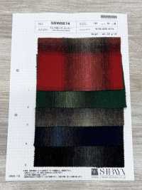 SBW8874 Alpaca Blend Shaggy Ombre[Textile / Fabric] SHIBAYA Additional Images