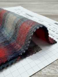 SBW8893 Alpaca Blend Wool Brushed Check[Textile / Fabric] SHIBAYA Additional Images
