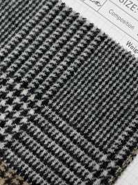 SBW8186 Alpaca-blend Wool Glen Check/windowpane/herringbone[Textile / Fabric] SHIBAYA Additional Images