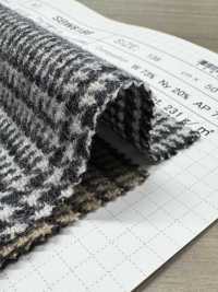 SBW8186 Alpaca-blend Wool Glen Check/windowpane/herringbone[Textile / Fabric] SHIBAYA Additional Images