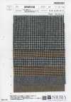 SBW8186 Alpaca-blend Wool Glen Check/windowpane/herringbone
