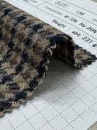 SBW8184 Alpaca-Blend Wool Gun Club Check[Textile / Fabric] SHIBAYA Additional Images